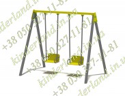 Качель подвесная двухместная